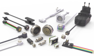 pogo pin magnetic charging connector