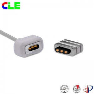 3Pin magnetic cable usb connector for vibrator