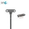 Male and female magnetic watch charger cable usb connector