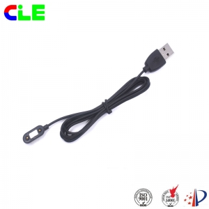 2Pin quadrate magnetic charging cable connector for Smart watch