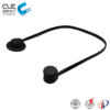 Waterproof power magnetic cable connectors for asset strip