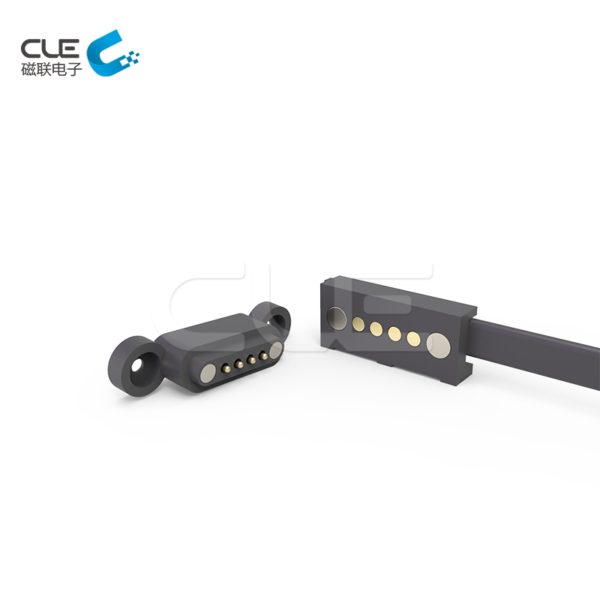 Male And Female 4 Pin Custom Charging Magnetic Connector 8690