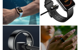 Magnetic charging connectors for smart ring